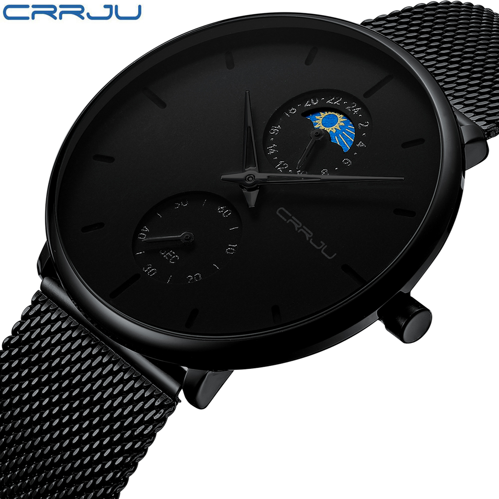 Smartwatch Watches Brands For Men - CRRJU Top Brand Luxury Man Wristwatch