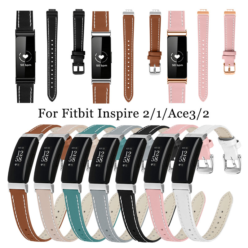 Smartwatch Premium Watches For Women - Leather Watch Strap for Fitbit Inspire