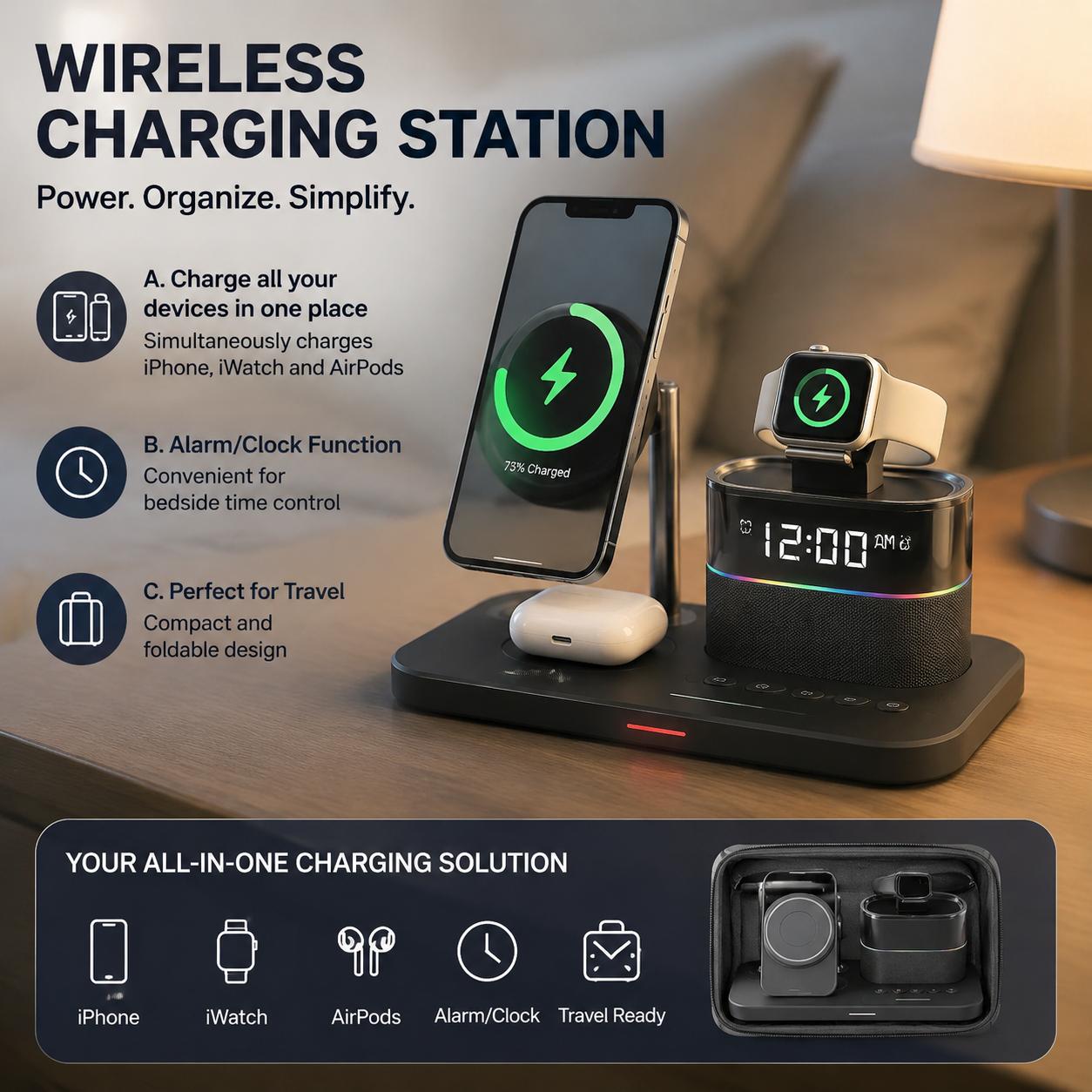 Magnetic Wireless Charging Sta - đánh giá và giá Smartwatch Phone Watches