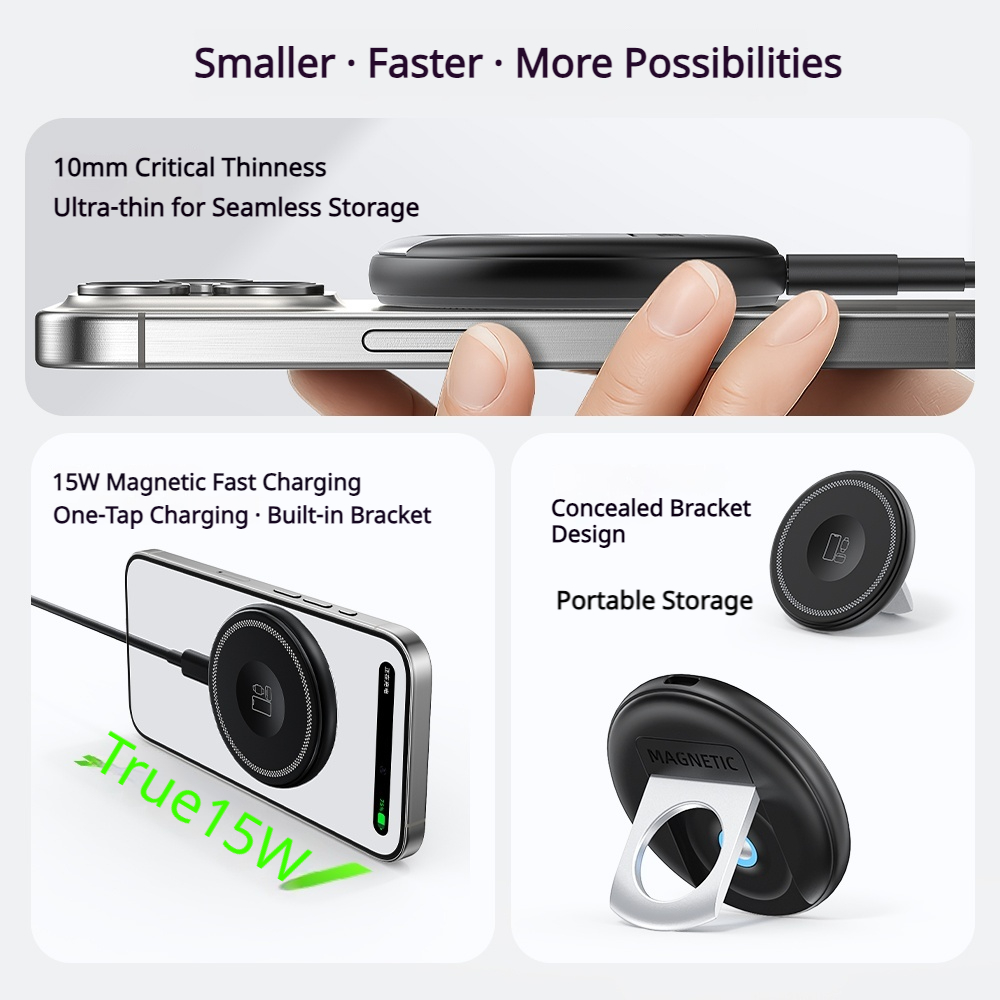 15W 3-in-1 Foldable Magnetic W - đánh giá và giá Smartwatch Phone Watches