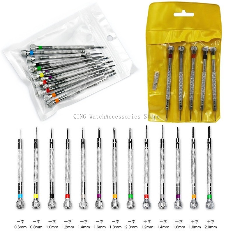 13Pcs 0.6mm-2.0mm Watch Repair - đánh giá và giá Watchmaker Screwdriver
