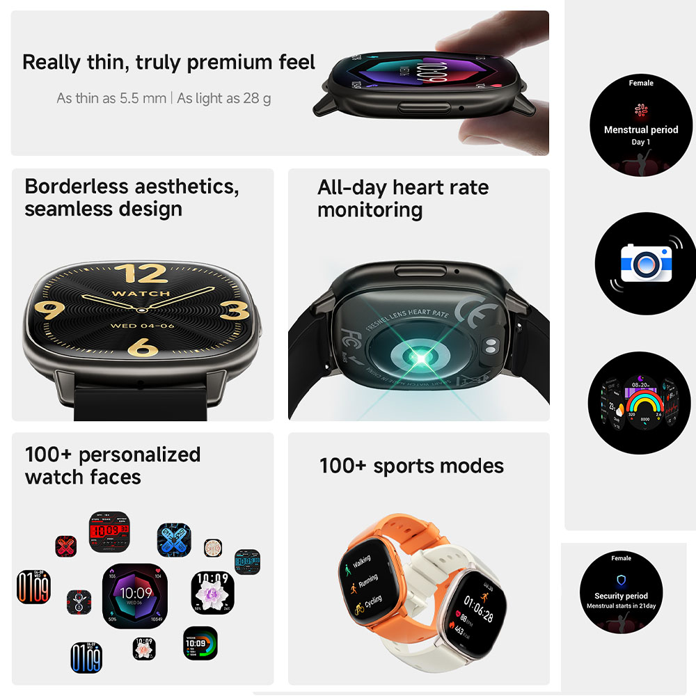 New Ultra-thin Fashion Smartwa - đánh giá và giá Smartwatch Stylish Watches For Women