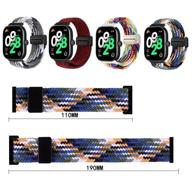 Braided Nylon Loop Strap+TPU C - đánh giá và giá Watch Redmi
