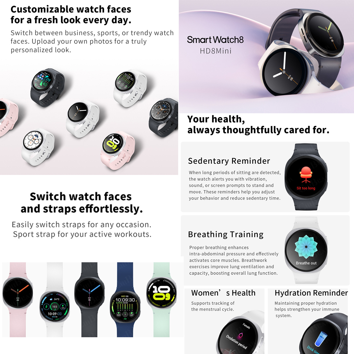 2026 New Watches 8 Mini GPS Tr - đánh giá và giá Smartwatch Professional Watches For Men