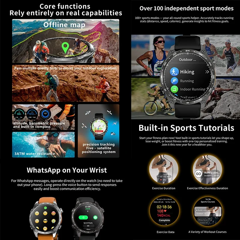2026 New Men Smart Watch with  - đánh giá và giá Smartwatch Professional Watches For Men