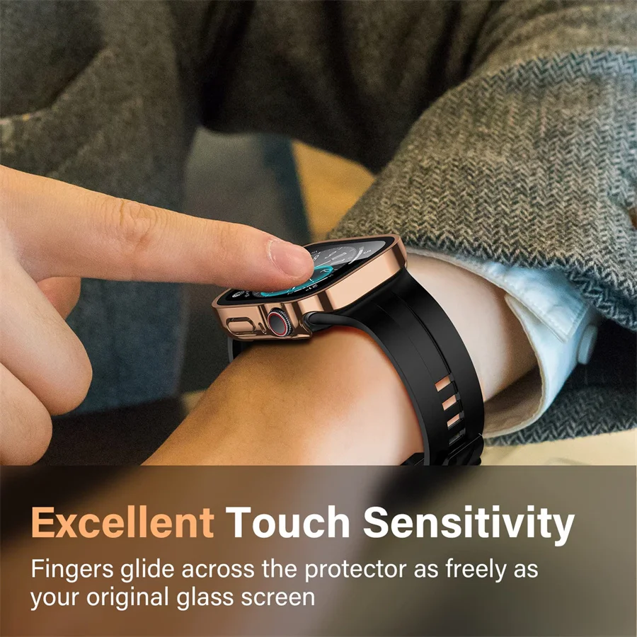 Glass+cover For Apple Watch ca - đánh giá và giá Smartwatch Iphone Watches For Women