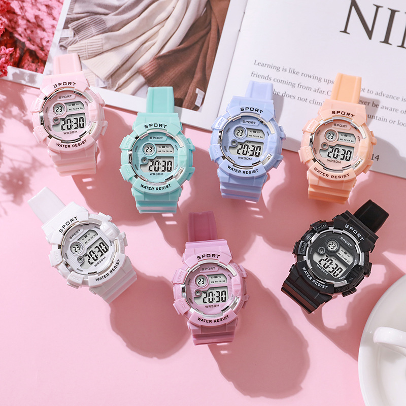 Fashion Kids Watches Luminous  - đánh giá và giá Smartwatch Digital Watches For Kid Boy With Alarm