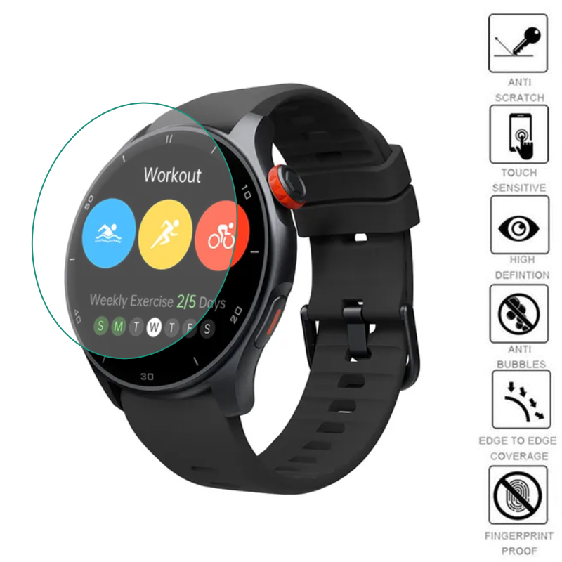 5pcs TPU Soft Smartwatch Clear - đánh giá và giá Smartwatch English