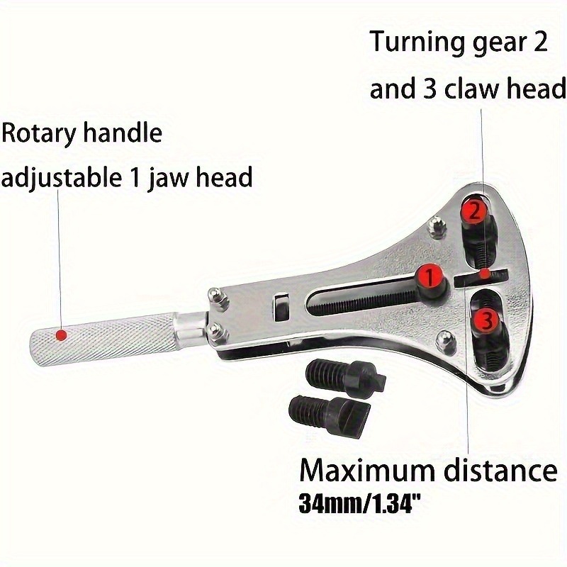 1Pc Watch Back Cover Opener 18 - đánh giá và giá Watchmaker Screwdriver