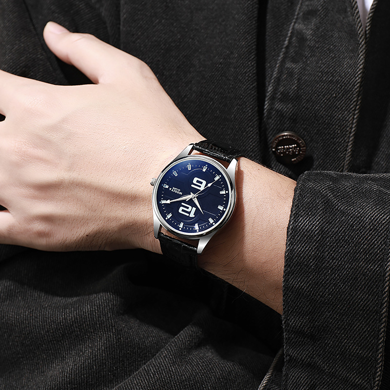 Luxury Men's Quartz Watch Blue - đánh giá và giá Smartwatch Watches Gift For Boys