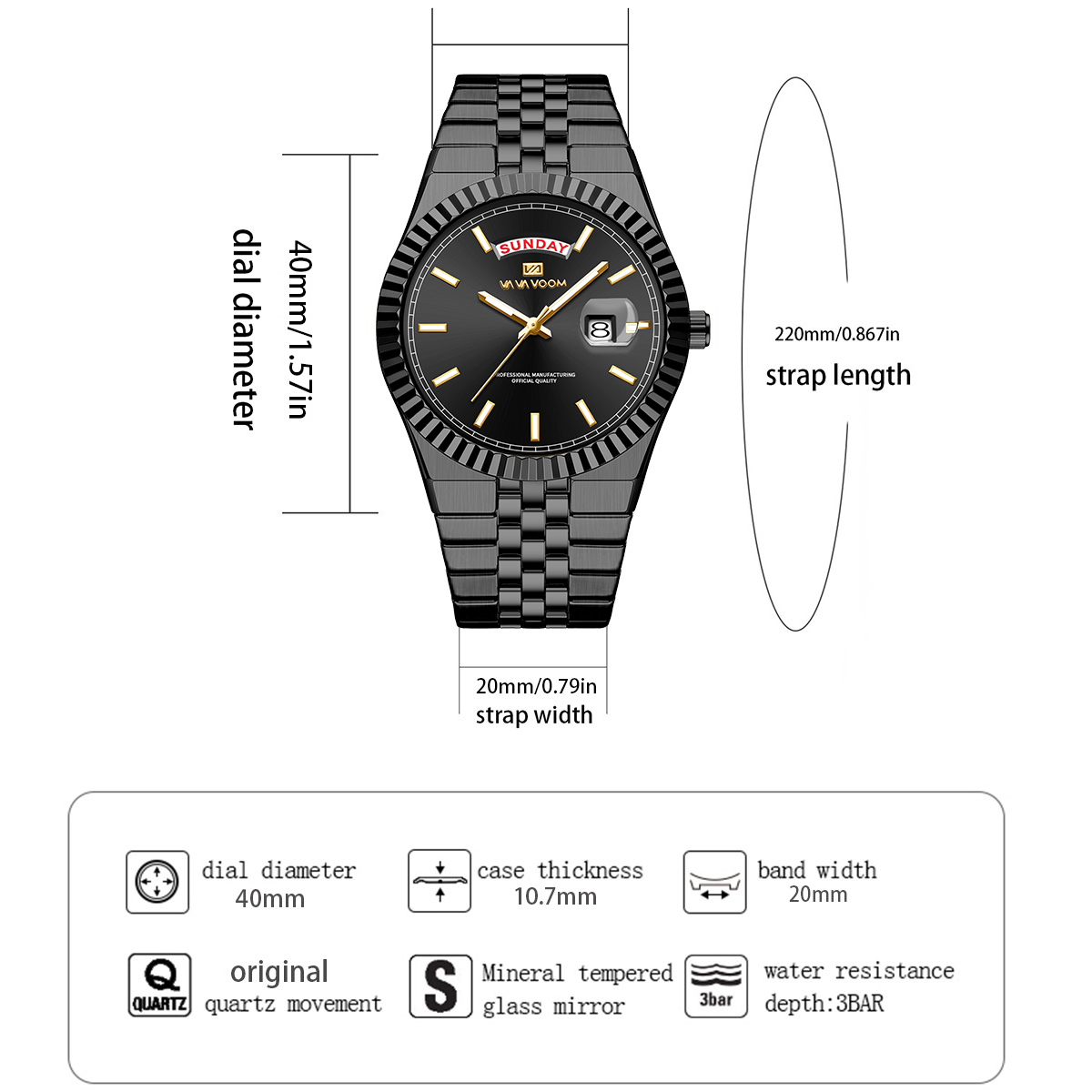 Men Quartz Watch Pilot Series  - đánh giá và giá Smartwatch Sports Watches For Men