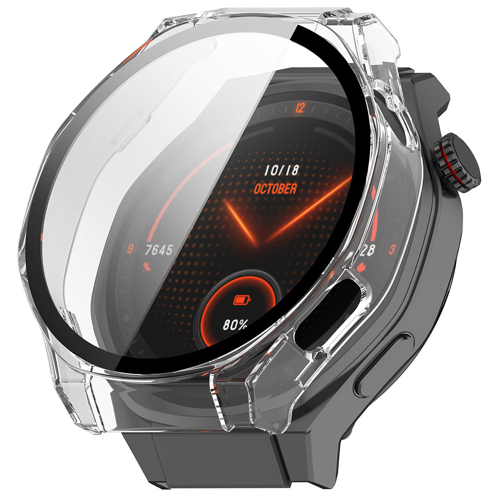 PC + Tempered Glass Case For H - đánh giá và giá Smartwatch English