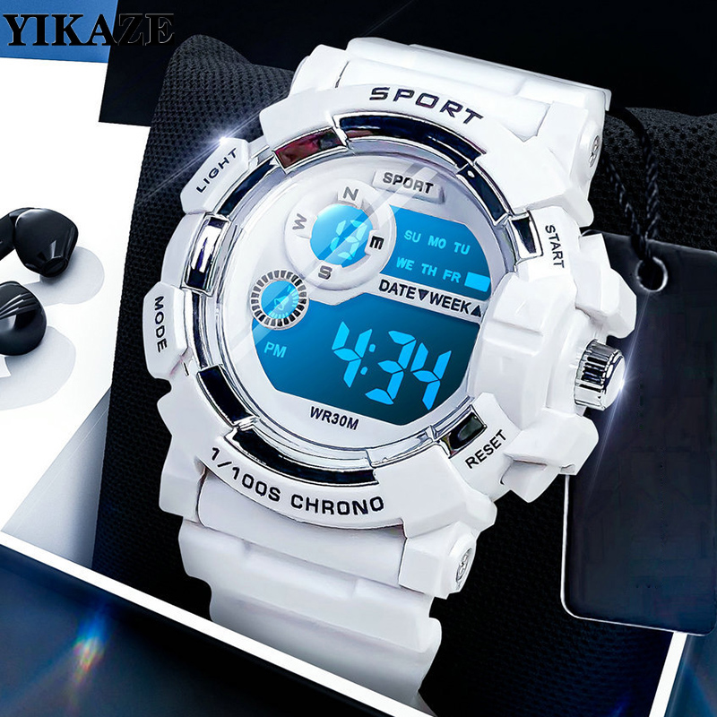 YIKAZE Kids Watches Fashion Lu - đánh giá và giá Smartwatch Digital Watches For Kid Boy With Alarm