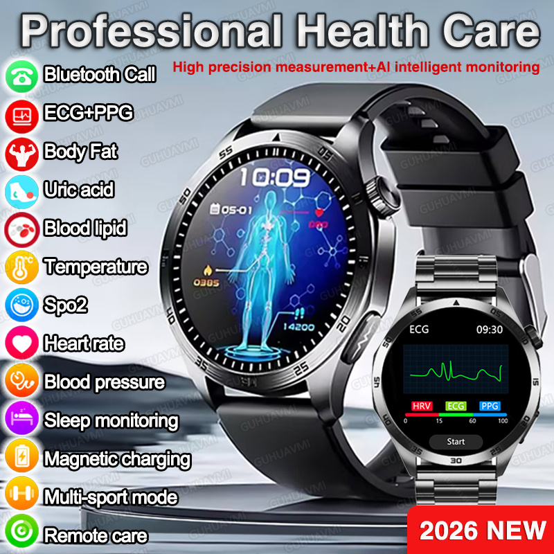 2026 New ECG+PPG Smart Watch M - đánh giá và giá Smartwatch Professional Watches For Men