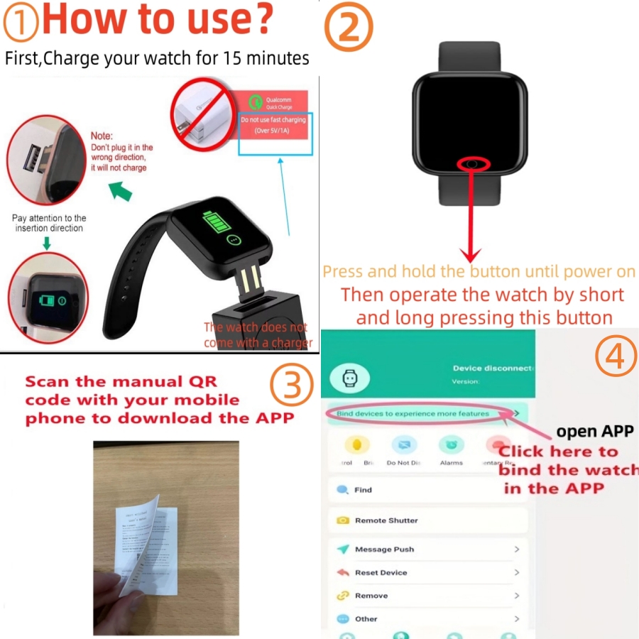 Smart Watch Message Remind Mus - đánh giá và giá Smartwatch Watches Digital