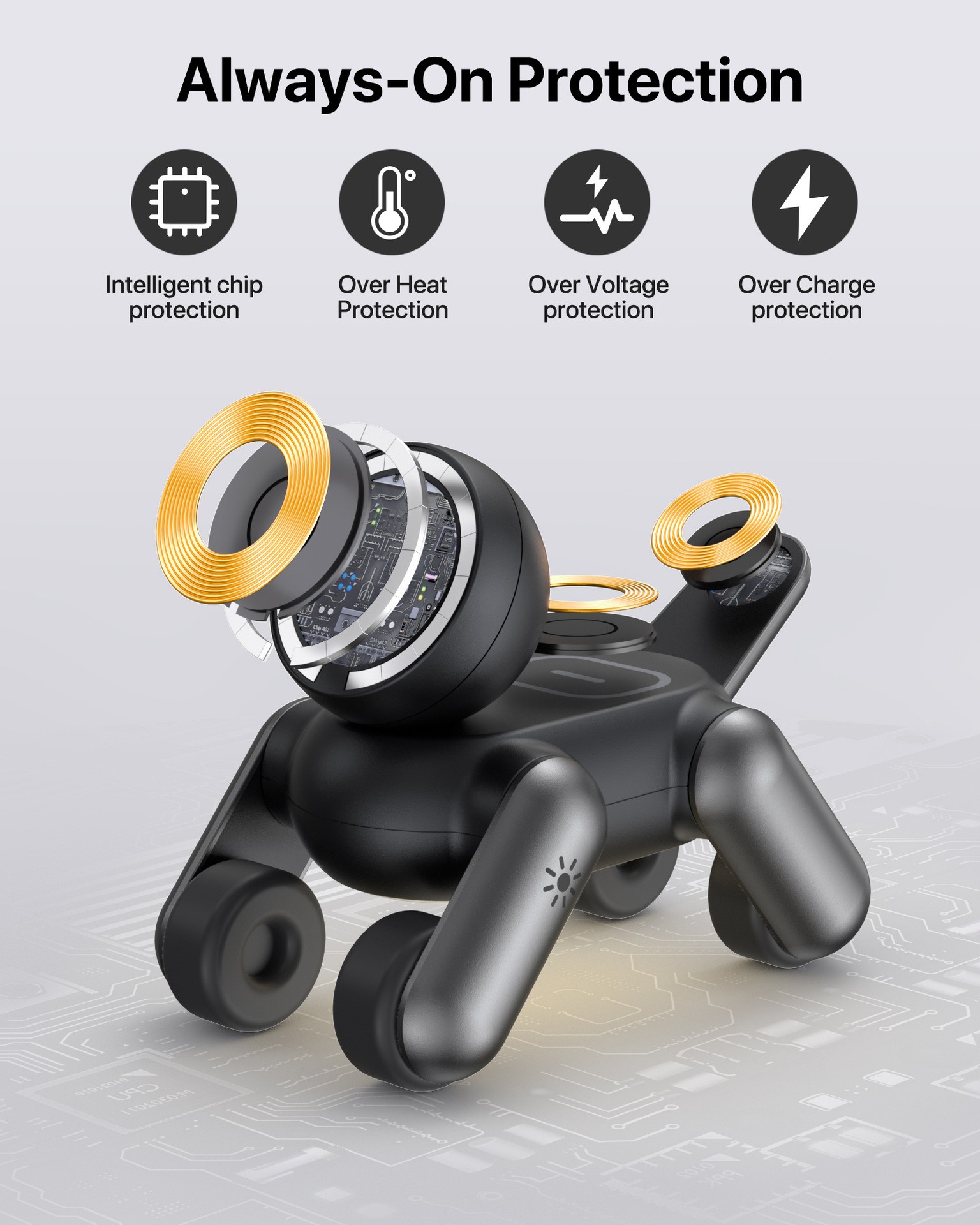 3-in-1 Magnetic Wireless Charg - đánh giá và giá Smartwatch Phone Watches