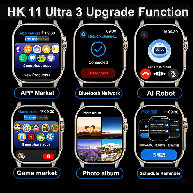 New Watch HK10 Upgrade HK11 UL - đánh giá và giá Smartwatch Watches For Mens
