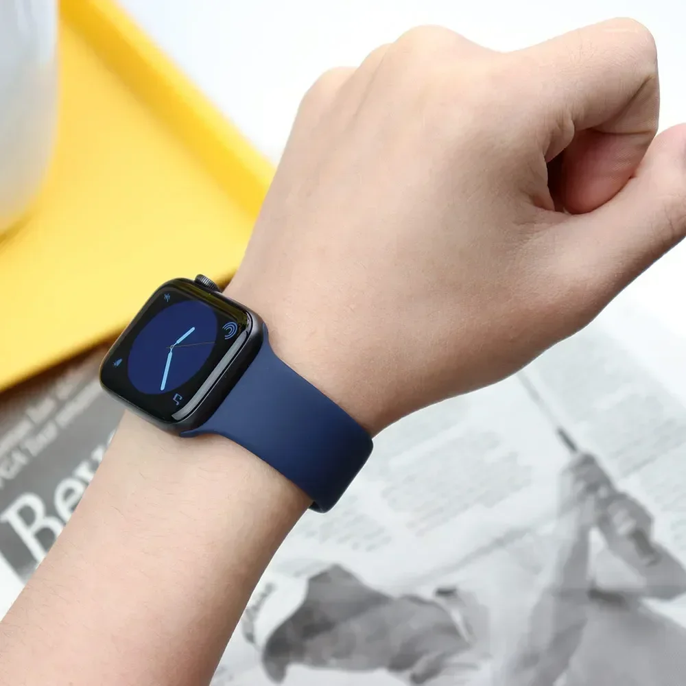 Sport Soft Silicone For Apple  - đánh giá và giá Smartwatch Iphone Watches For Women