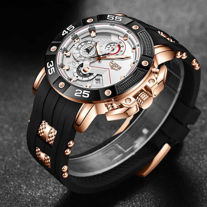 LIGE quartz Top brand luxury w - đánh giá và giá Smartwatch Watches Brands For Men