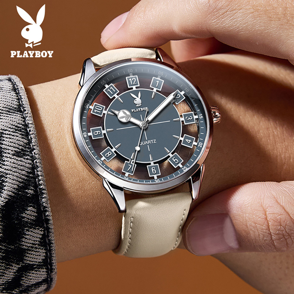 PLAYBOY 3137 Brand Quartz Move - đánh giá và giá Smartwatch Watches Brands For Men