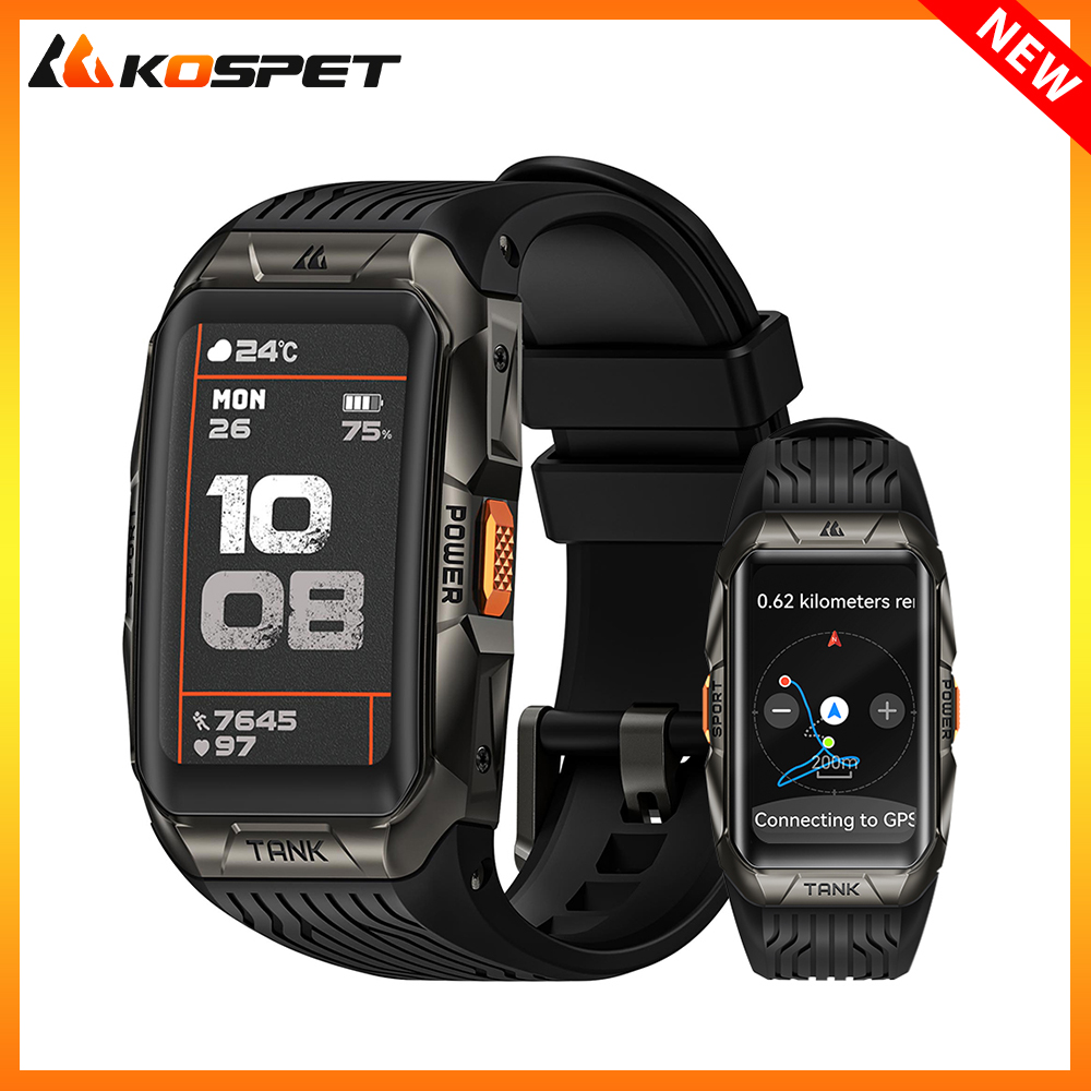 2025 KOSPET TANK X2 Ultra Smar - đánh giá và giá Smartwatch Professional Watches For Men