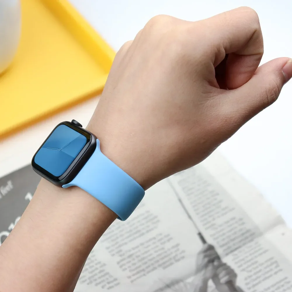 Silicone Band For Apple Watch  - đánh giá và giá Smartwatch Iphone Watches For Women