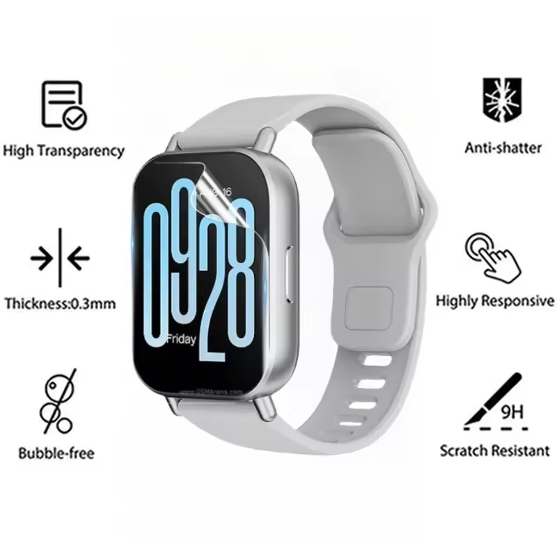 1-5Pcs Watch Hydrogel Film For - đánh giá và giá Watch Redmi