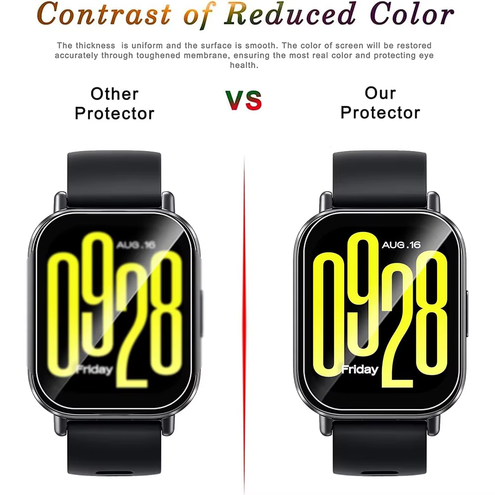 1-5Pcs Tempered Glass For Xiao - đánh giá và giá Watch Redmi