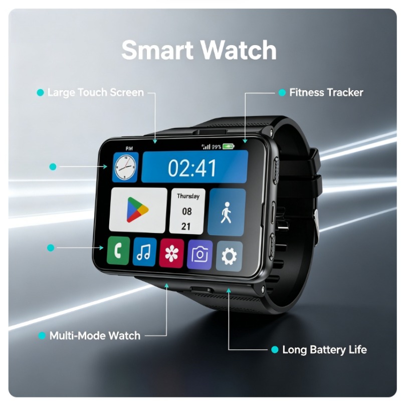 S999 Plus Smart Watch, 4G Andr - đánh giá và giá Smartwatch Watches For Mens