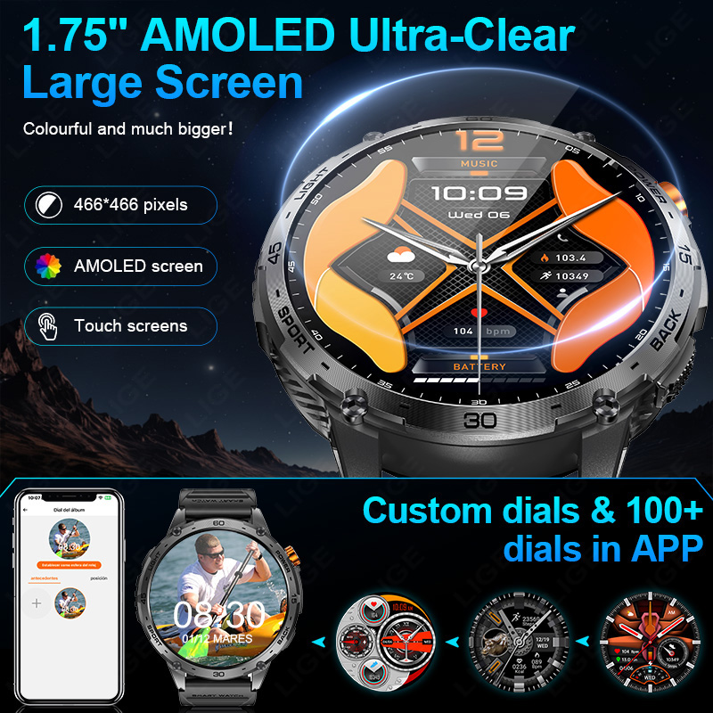 2026 New For Android iOS Smart - đánh giá và giá Smartwatch Professional Watches For Men