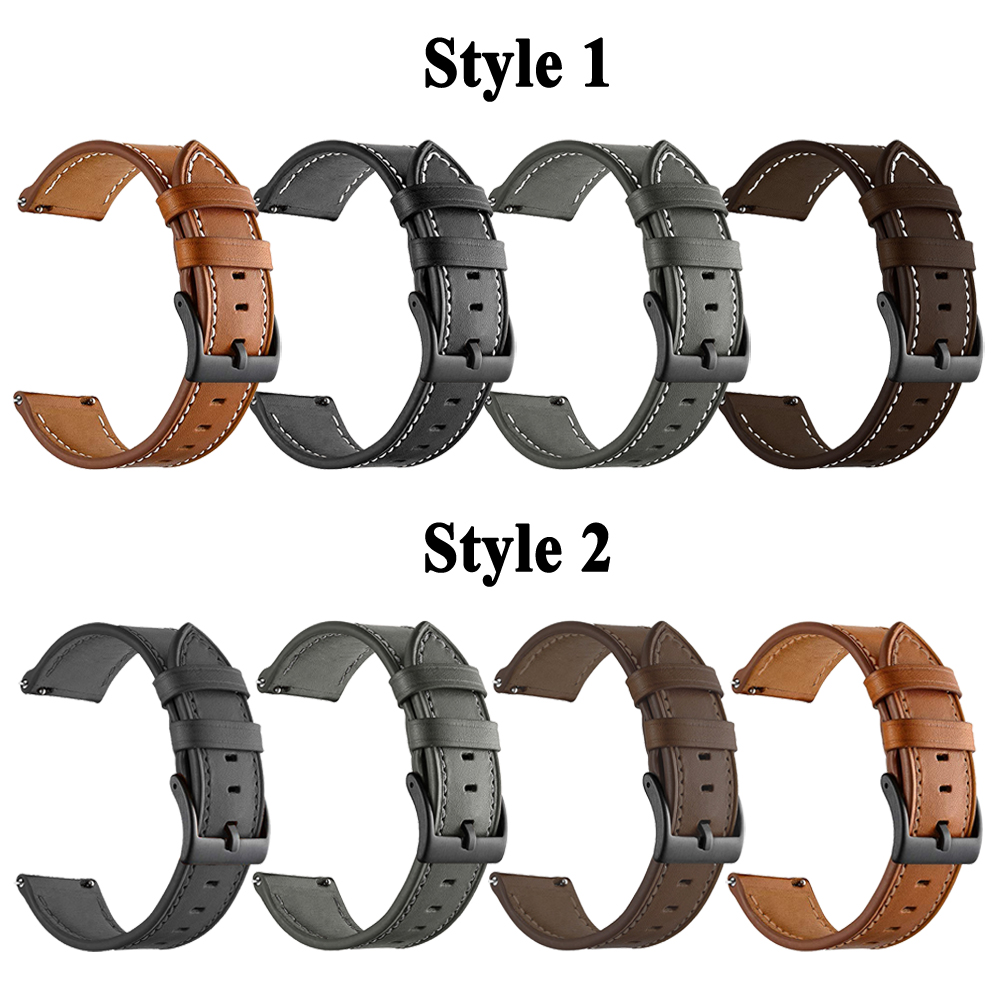 22mm Leather Strap For Garmin  - đánh giá và giá Smartwatch English