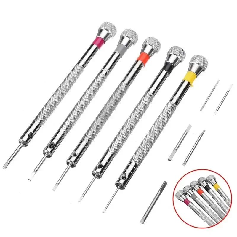 5pcs/set 0.8-1.6mm Steel Screw - đánh giá và giá Watchmaker Screwdriver