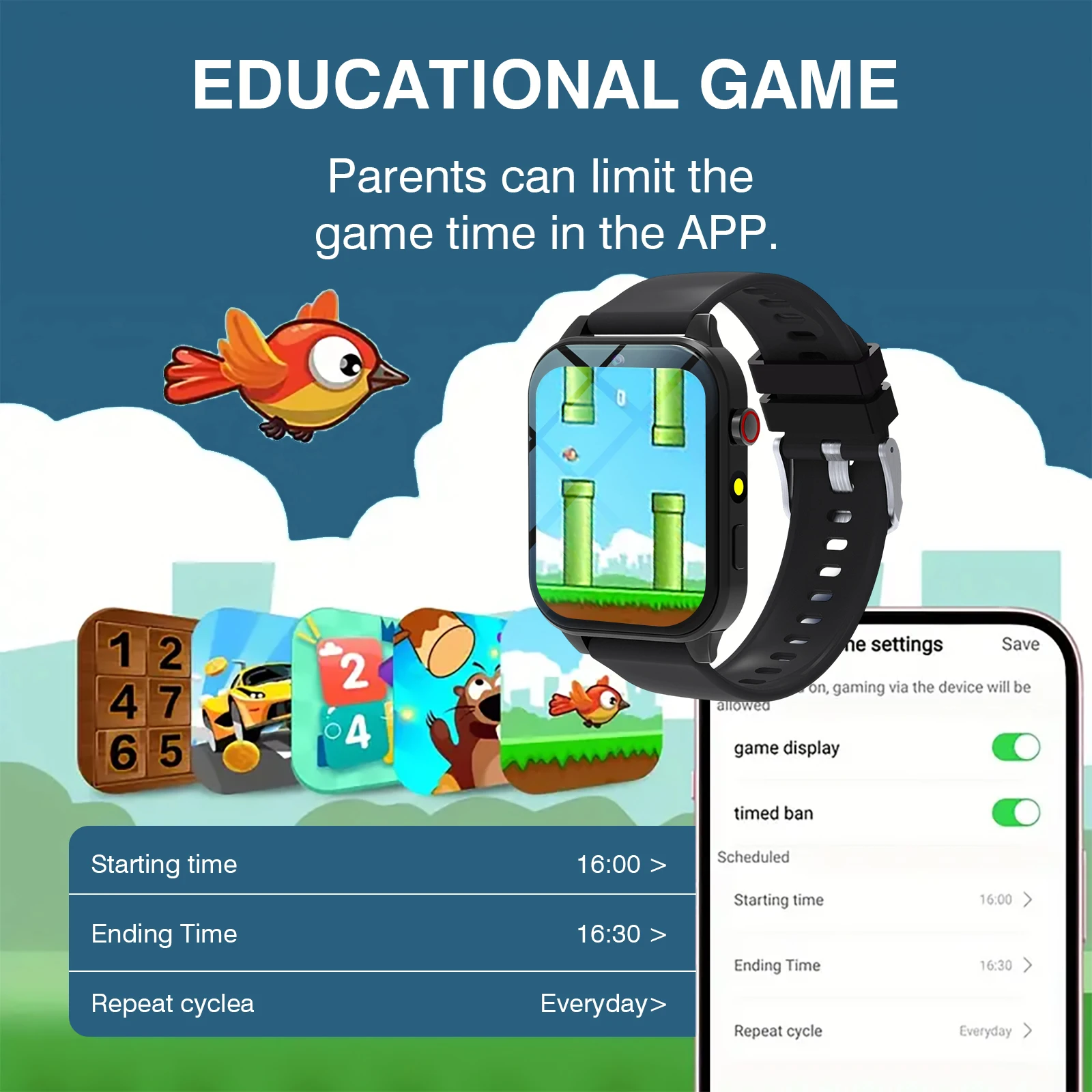 Kids′s Smart Watch 18 Games Ca - đánh giá và giá Smartwatch Watches Digital