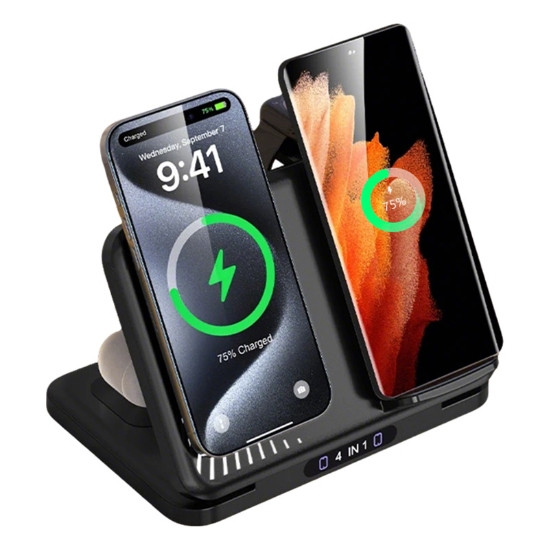 4 in 1 Dual Phone Wireless Cha - đánh giá và giá Smartwatch Phone Watches