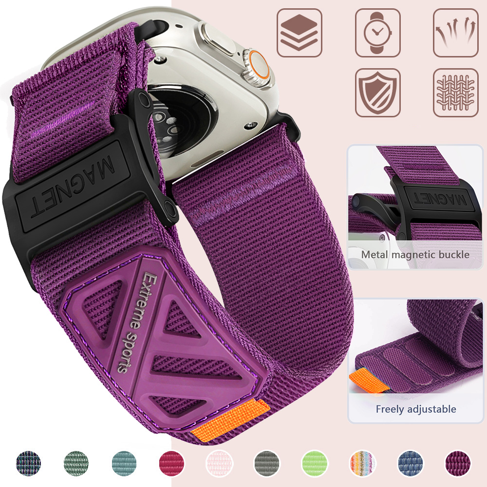Premium Nylon Strap for Apple  - đánh giá và giá Smartwatch Premium Watches For Women