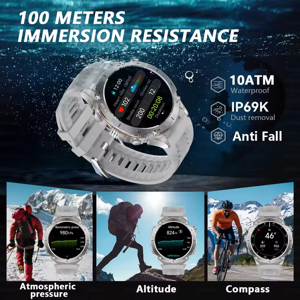 2025 Upgraded New Outdoors Spo - đánh giá và giá Smartwatch Watches Brands For Men