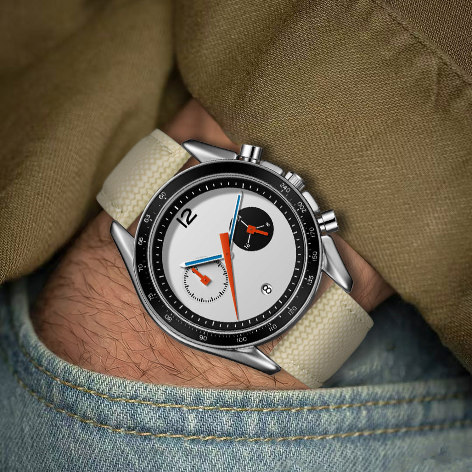 CILOA Vintage Racing Chronogra - đánh giá và giá Smartwatch Sports Watches For Men
