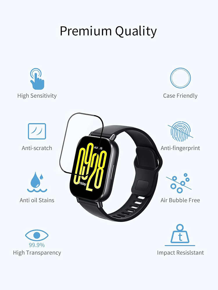 Screen Protector for Redmi Wat - đánh giá và giá Watch Redmi