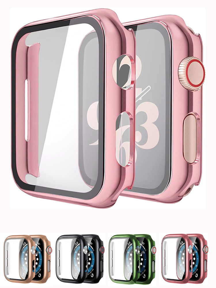 Glass+case For Apple Watch ban - đánh giá và giá Smartwatch Iphone Watches For Women