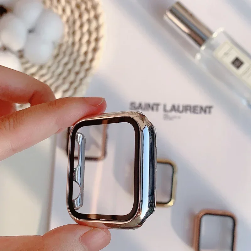 Glass+case For Apple Watch ban - đánh giá và giá Smartwatch Iphone Watches For Women