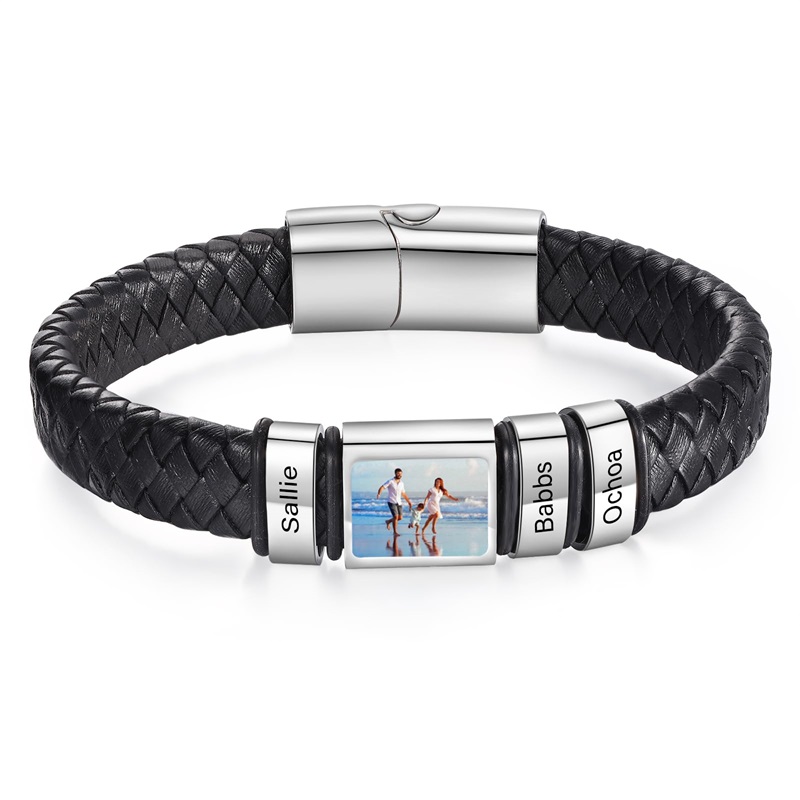 Custom Photo Bracelet for Men  - đánh giá và giá Smartwatch Sports Watches For Men