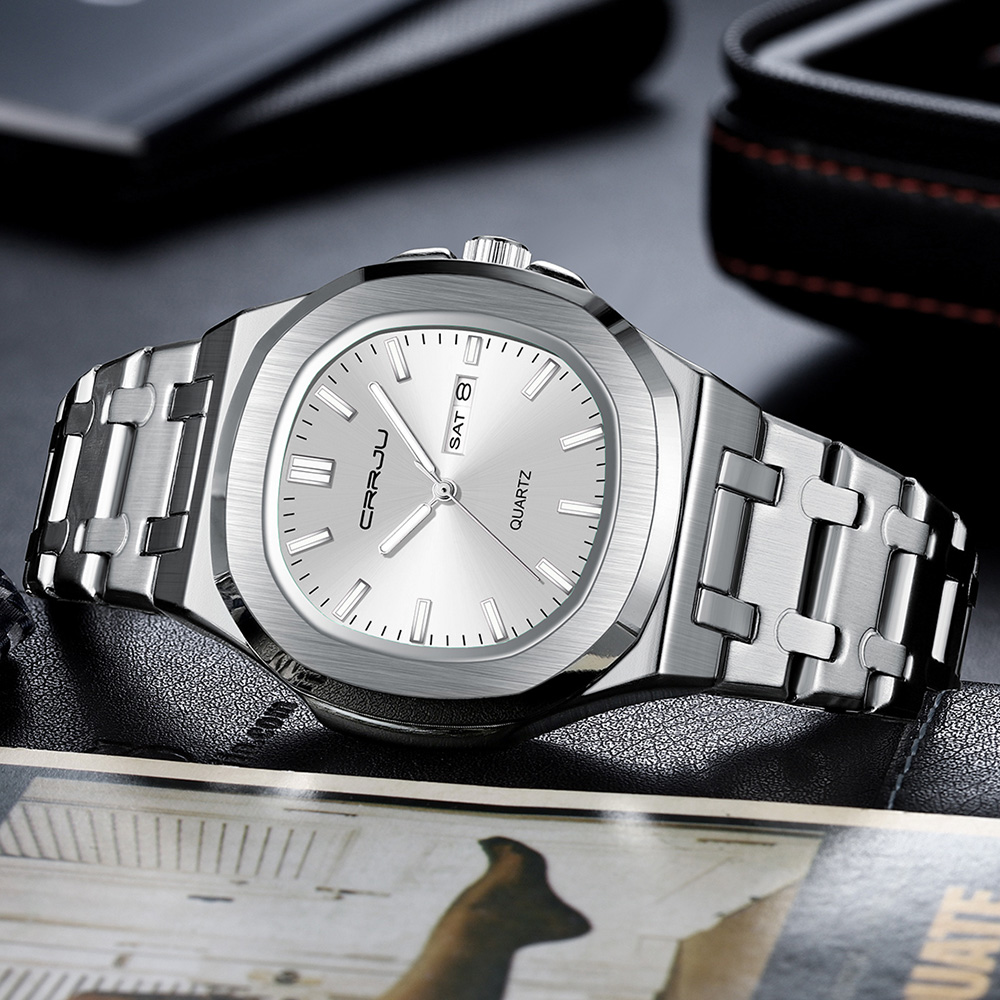 CRRJU 5039 Top Brand Men's Qua - đánh giá và giá Smartwatch Watches Brands For Men