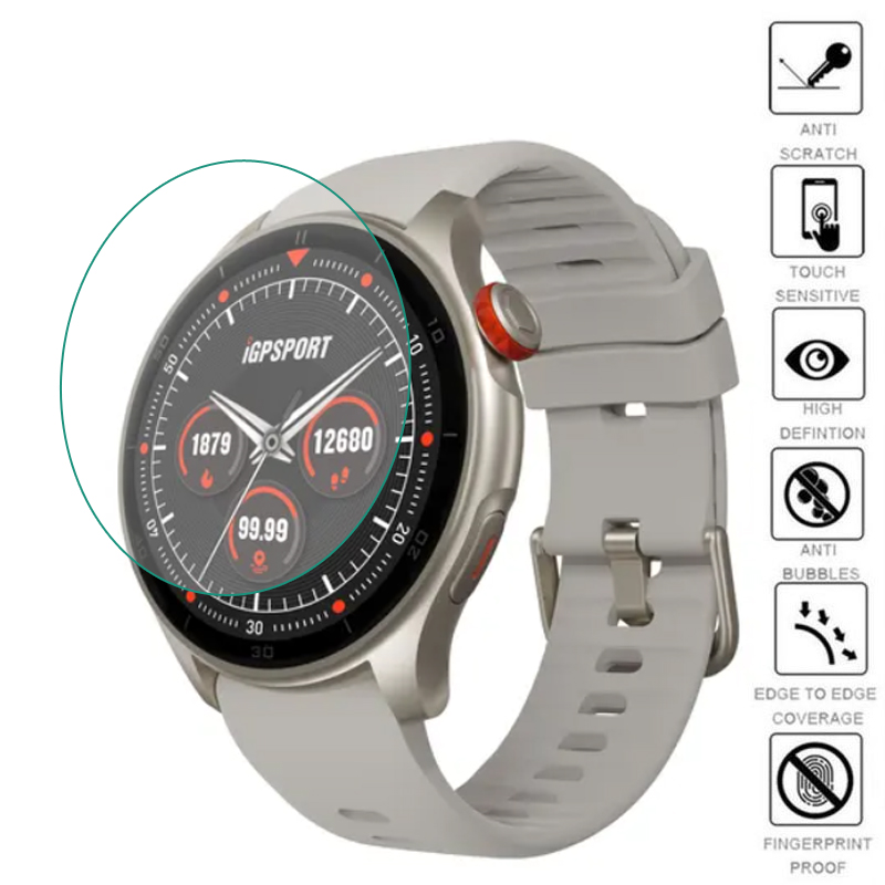 5pcs TPU Soft Smartwatch Clear - đánh giá và giá Smartwatch English