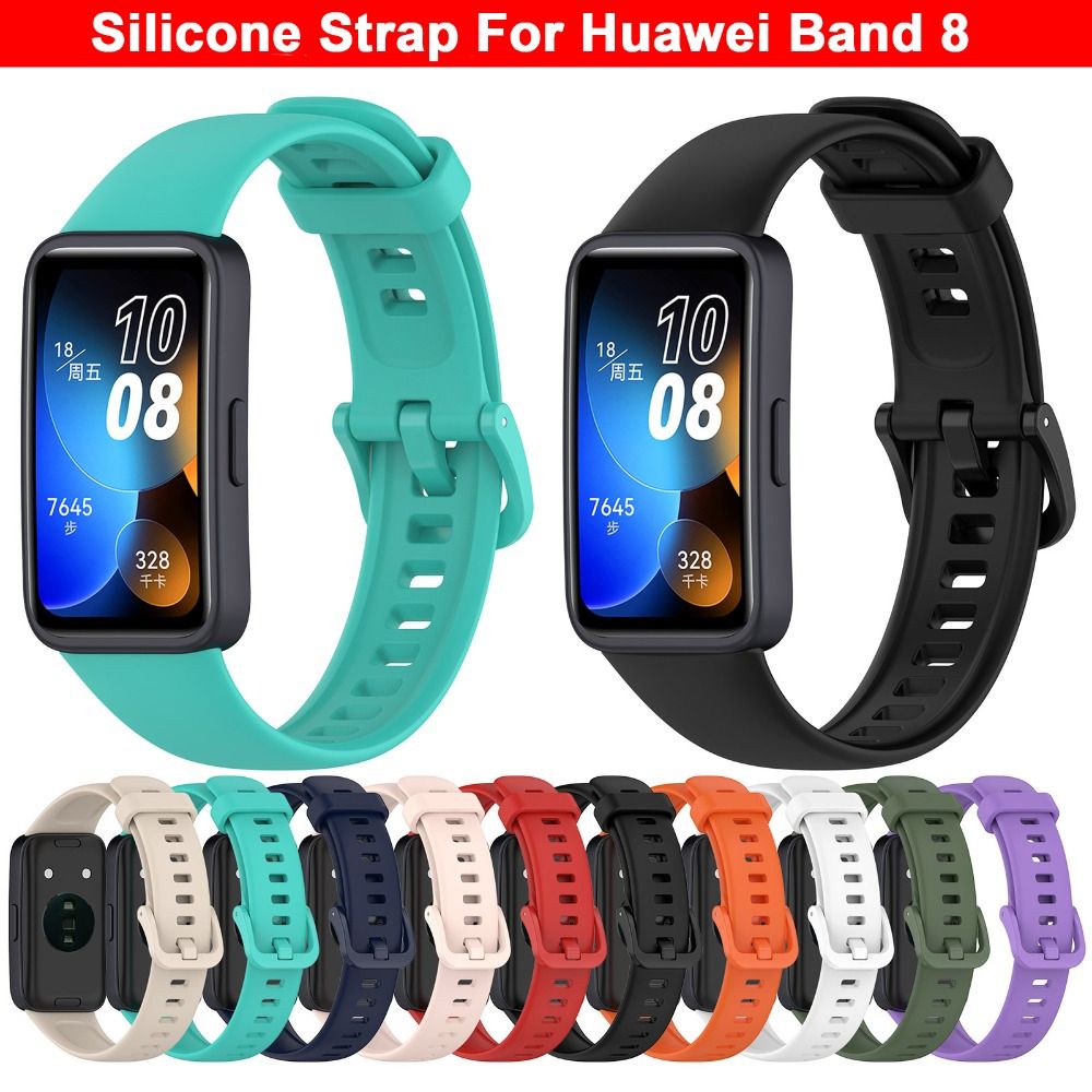 Strap For Huawei Band 8 Silico - đánh giá và giá Smartwatch English