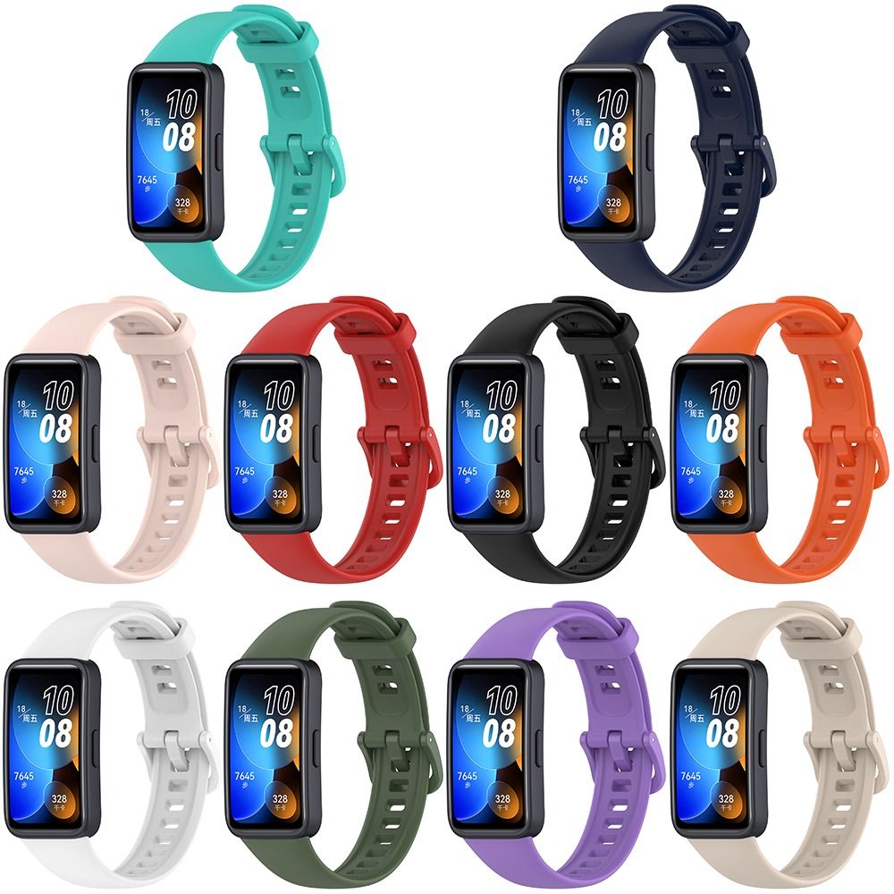 Strap For Huawei Band 8 Silico - đánh giá và giá Smartwatch English