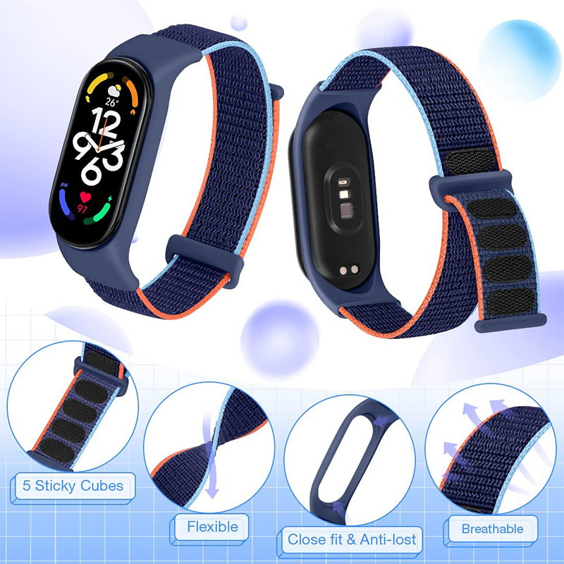 Nylon loop For Xiaomi Mi Band  - đánh giá và giá Tag Watches Smartwatch
