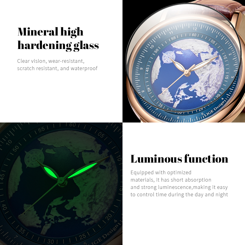 LIGE 2026 New Top Brand Luxury - đánh giá và giá Smartwatch Watches Brands For Men