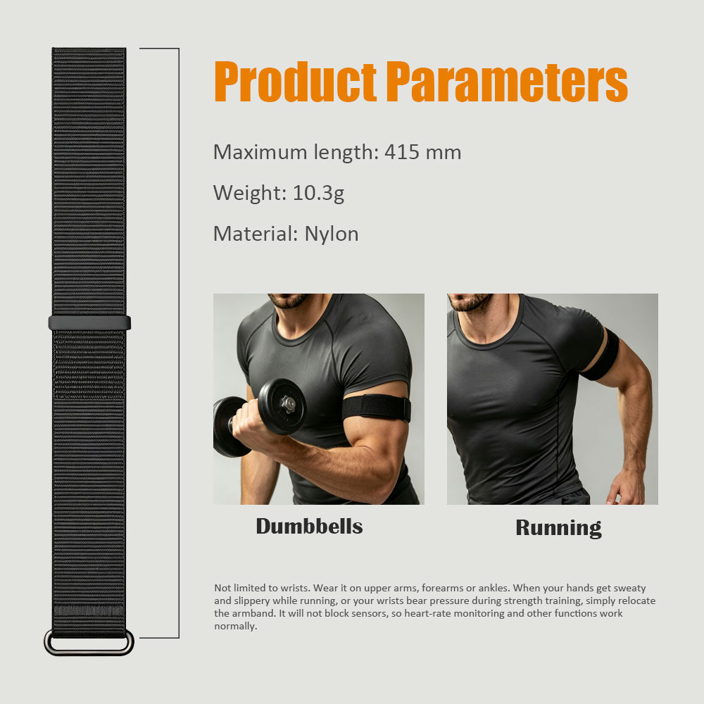 Breathable Nylon Bicep Band Ar - đánh giá và giá Tag Watches Smartwatch