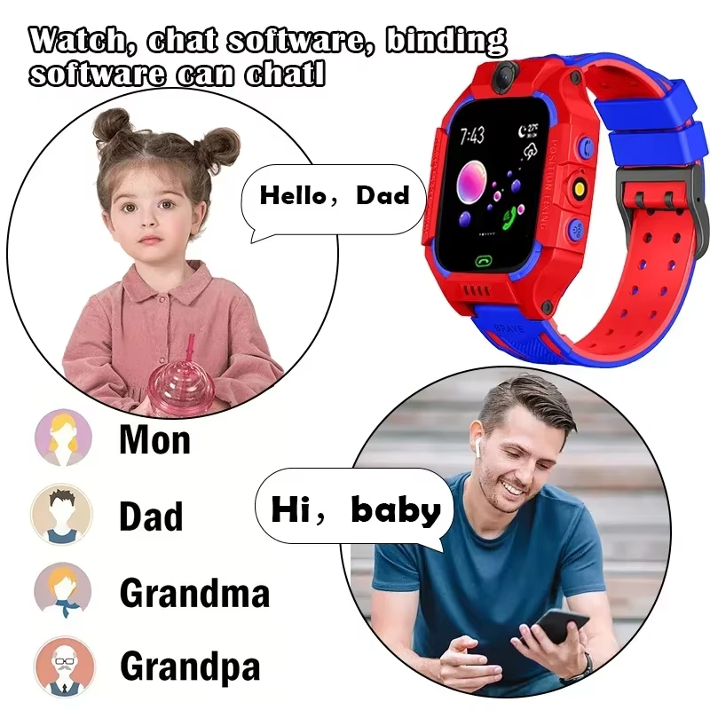Lenov 5G Child Camera Smart Wa - đánh giá và giá Smartwatch Watches Gift For Boys