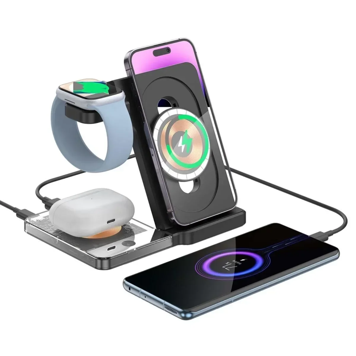 15W MagSafe Compatible Wireles - đánh giá và giá Smartwatch Phone Watches
